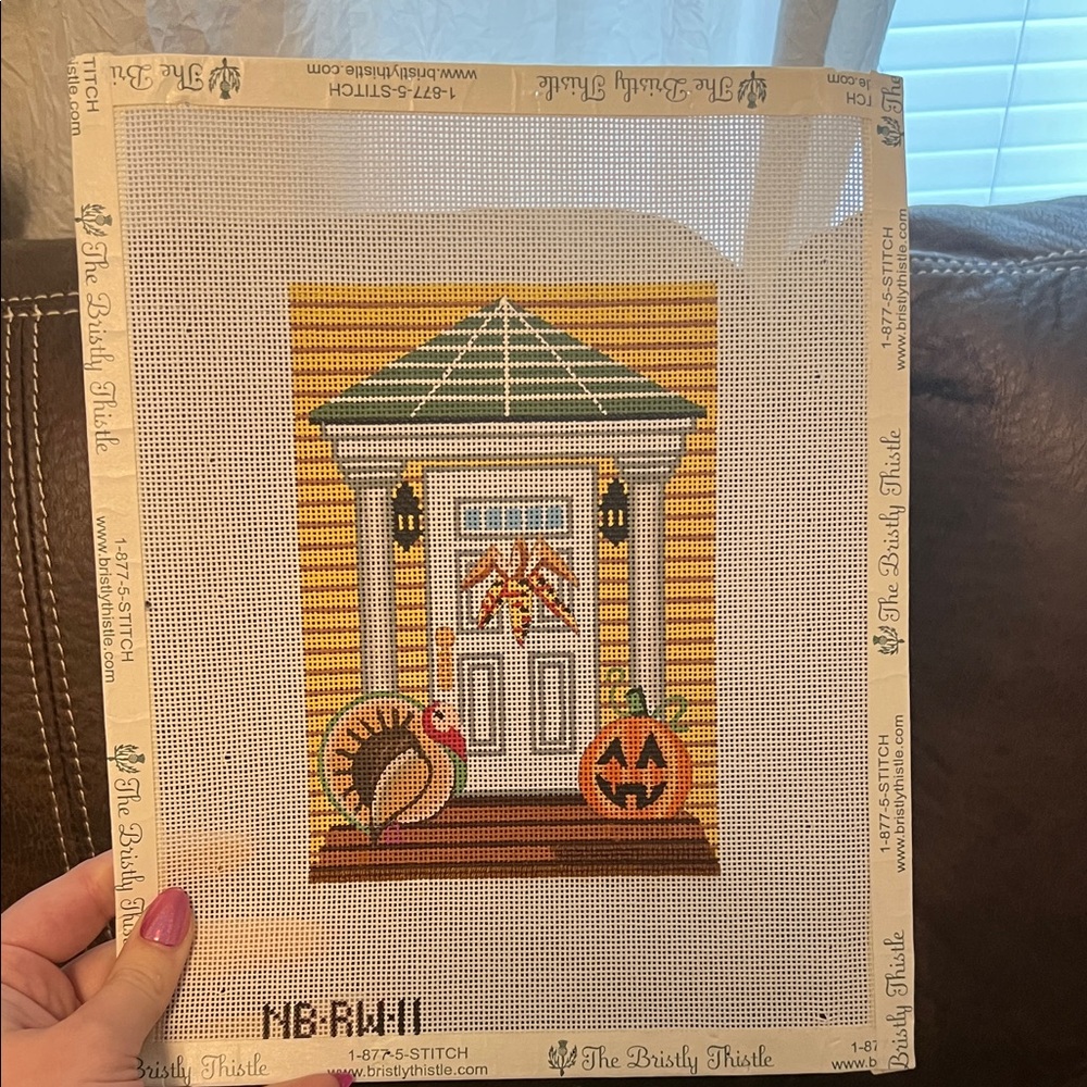 Vintage Fall Needlepoint Canvas